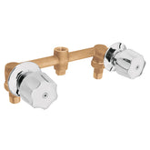 Mezcladora epostrable tipo nibco 1/4 de vuelta de bronce foset